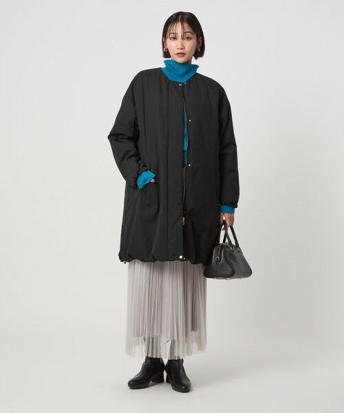 green label relaxing / グリーンレーベル リラクシング その他アウター | パフィー リバーシブル コート 撥水 ウォッシャブル | 詳細4