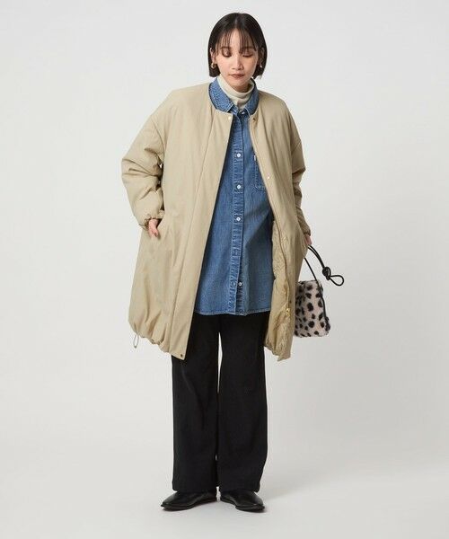 green label relaxing / グリーンレーベル リラクシング その他アウター | パフィー リバーシブル コート 撥水 ウォッシャブル | 詳細26