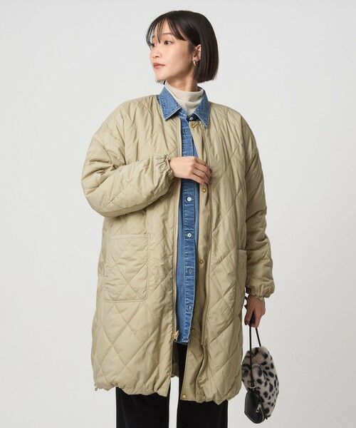 green label relaxing / グリーンレーベル リラクシング その他アウター | パフィー リバーシブル コート 撥水 ウォッシャブル | 詳細27