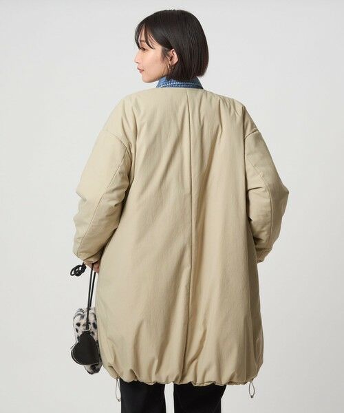 green label relaxing / グリーンレーベル リラクシング その他アウター | パフィー リバーシブル コート 撥水 ウォッシャブル | 詳細24
