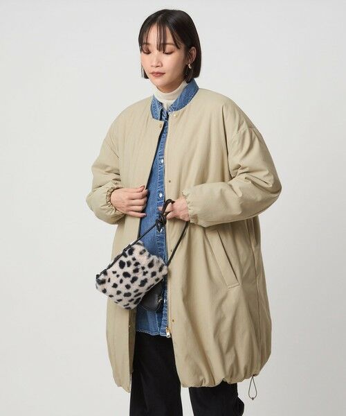 green label relaxing/グリーンレーベル リラクシング パフィー リバーシブル コート 撥水 ウォッシャブル BEIGE M(38) green label relaxing/グリーンレーベル リラクシング パフィー リバーシブル コート 撥水 ウォッシャブル BEIGE M(38)