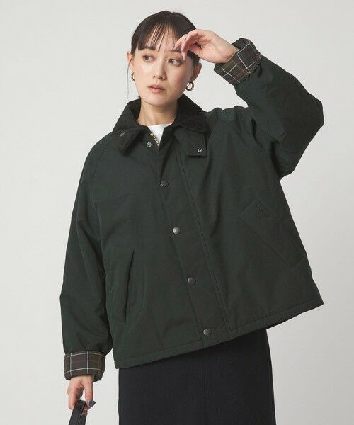 green label relaxing / グリーンレーベル リラクシング ブルゾン | ＜Barbour＞パデッド トランスポート ジャケット | 詳細1