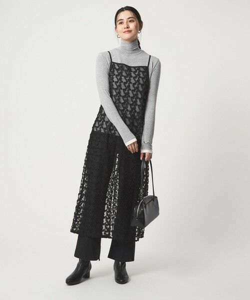 green label relaxing / グリーンレーベル リラクシング ロング・マキシ丈ワンピース | リボン キャミソール ワンピース | 詳細8