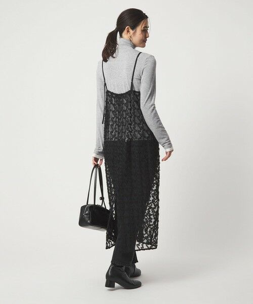 green label relaxing / グリーンレーベル リラクシング ロング・マキシ丈ワンピース | リボン キャミソール ワンピース | 詳細9