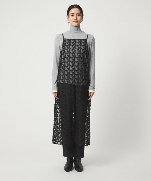 green label relaxing / グリーンレーベル リラクシング ロング・マキシ丈ワンピース | リボン キャミソール ワンピース | 詳細10