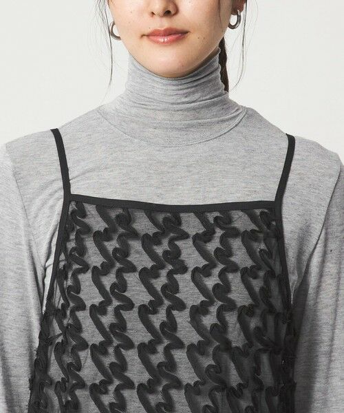 green label relaxing / グリーンレーベル リラクシング ロング・マキシ丈ワンピース | リボン キャミソール ワンピース | 詳細13