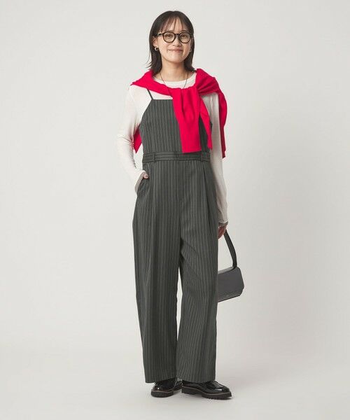 green label relaxing / グリーンレーベル リラクシング サロペット・オールインワン | フィブリル オールインワン | 詳細13