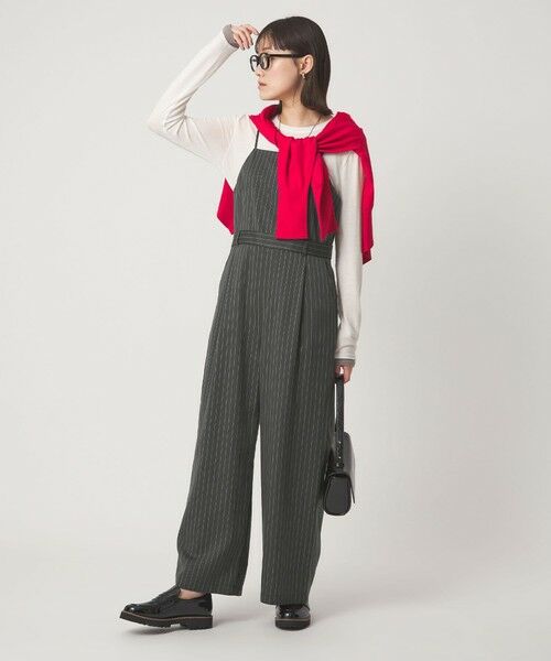 green label relaxing / グリーンレーベル リラクシング サロペット・オールインワン | フィブリル オールインワン | 詳細14