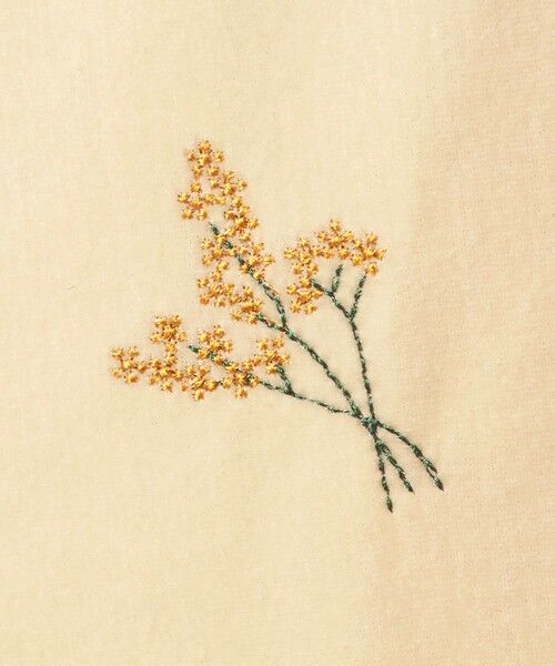 green label relaxing / グリーンレーベル リラクシング ロング・マキシ丈ワンピース | ベロア シシュウ キャミソール ワンピース | 詳細17