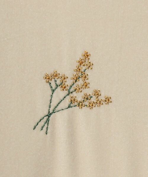 green label relaxing / グリーンレーベル リラクシング ロング・マキシ丈ワンピース | ベロア シシュウ キャミソール ワンピース | 詳細24