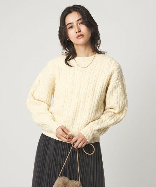 green label relaxing / グリーンレーベル リラクシング カーディガン・ボレロ | ゴールバーン 2WAY ニット カーディガン | 詳細1