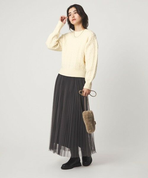 green label relaxing / グリーンレーベル リラクシング カーディガン・ボレロ | ゴールバーン 2WAY ニット カーディガン | 詳細2