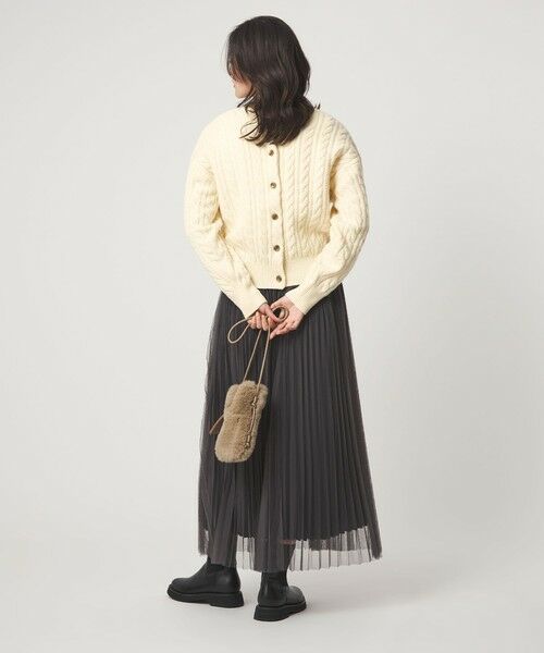 green label relaxing / グリーンレーベル リラクシング カーディガン・ボレロ | ゴールバーン 2WAY ニット カーディガン | 詳細3