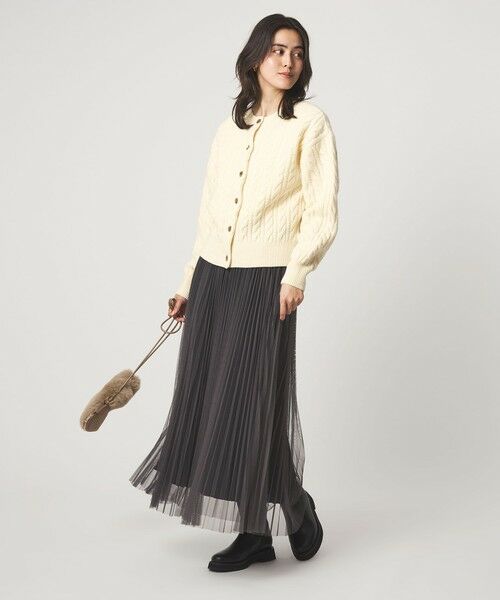 green label relaxing / グリーンレーベル リラクシング カーディガン・ボレロ | ゴールバーン 2WAY ニット カーディガン | 詳細4