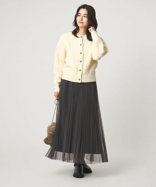 green label relaxing / グリーンレーベル リラクシング カーディガン・ボレロ | ゴールバーン 2WAY ニット カーディガン | 詳細5