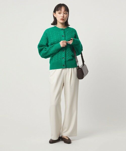 green label relaxing / グリーンレーベル リラクシング カーディガン・ボレロ | ゴールバーン 2WAY ニット カーディガン | 詳細18