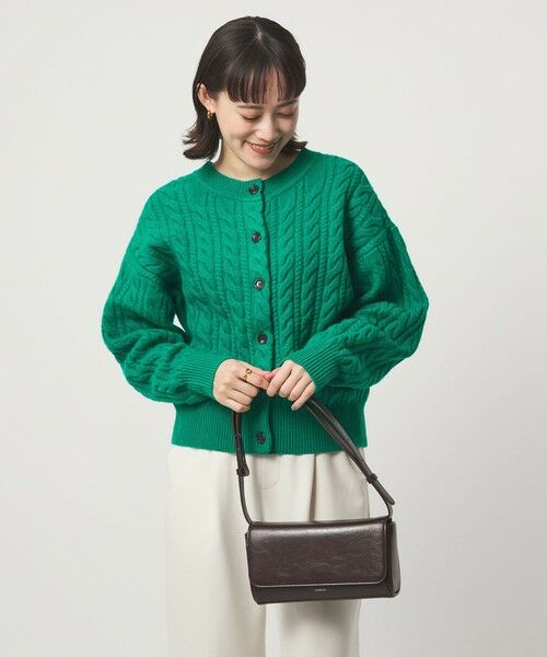 green label relaxing / グリーンレーベル リラクシング カーディガン・ボレロ | ゴールバーン 2WAY ニット カーディガン | 詳細17