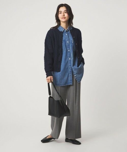 green label relaxing / グリーンレーベル リラクシング カーディガン・ボレロ | ゴールバーン 2WAY ニット カーディガン | 詳細29