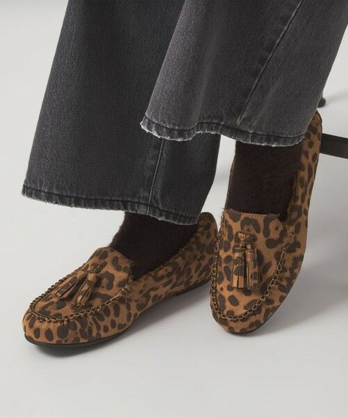 green label relaxing / グリーンレーベル リラクシング フラットシューズ | 【WEB限定】ウォームタッセル モカシン 撥水 | 詳細8