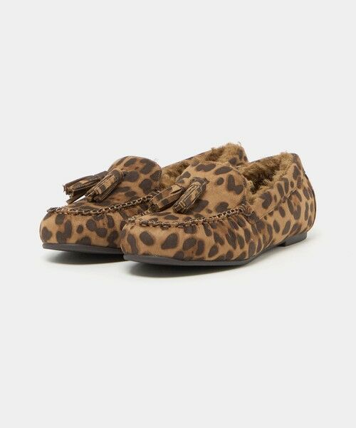 green label relaxing / グリーンレーベル リラクシング フラットシューズ | 【WEB限定】ウォームタッセル モカシン 撥水 | 詳細10