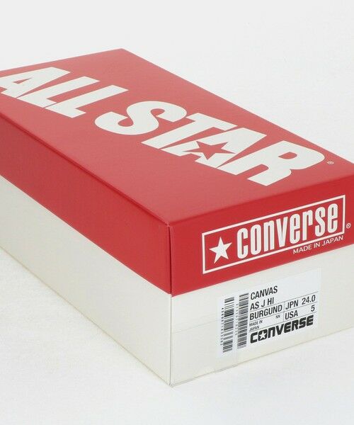 green label relaxing / グリーンレーベル リラクシング スニーカー | ＜CONVERSE＞キャンバス オールスター ハイカット / MADE IN JAPANモデル | 詳細11