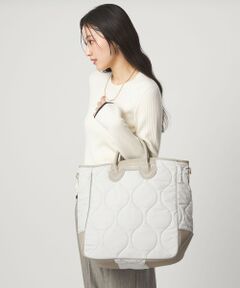 green label relaxing / グリーンレーベル リラクシング トートバッグ | 【別注】＜YOUNG&OLSEN The DRYGOODS STORE＞キルトトートバッグ