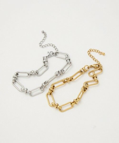 green label relaxing / グリーンレーベル リラクシング ブレスレット・バングル | 【WEB限定】デザインチェーン ブレスレット | 詳細10