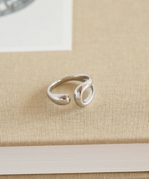 green label relaxing/グリーンレーベル リラクシング 【WEB限定】ドロップシルエット リング SILVER FREE green label relaxing/グリーンレーベル リラクシング 【WEB限定】ドロップシルエット リング SILVER FREE