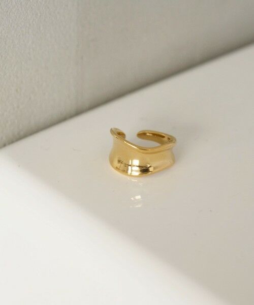 green label relaxing / グリーンレーベル リラクシング リング | 【WEB限定】ワイド ニュアンスカーブ リング | 詳細1