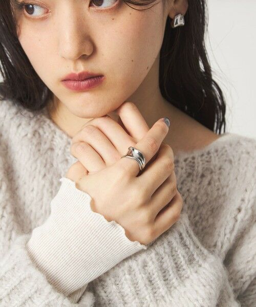 green label relaxing / グリーンレーベル リラクシング リング | 【WEB限定】ワイド ニュアンスカーブ リング | 詳細8