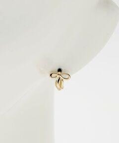 green label relaxing / グリーンレーベル リラクシング ピアス・イヤリング | リボン フープピアス