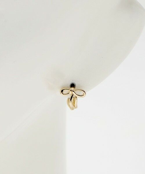 green label relaxing/グリーンレーベル リラクシング リボン フープピアス GOLD FREE green label relaxing/グリーンレーベル リラクシング リボン フープピアス GOLD FREE