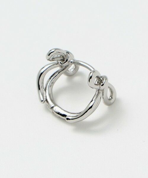 green label relaxing / グリーンレーベル リラクシング ピアス・イヤリング | リボン フープピアス | 詳細6