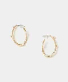 green label relaxing / グリーンレーベル リラクシング ピアス・イヤリング | ドロップ フープ ピアス