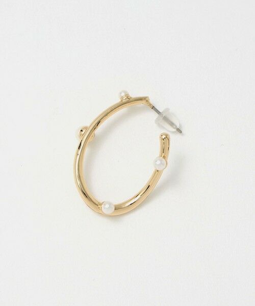 green label relaxing / グリーンレーベル リラクシング ピアス・イヤリング | ドロップ フープ ピアス | 詳細1