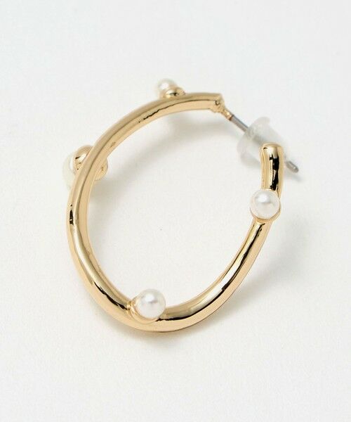 green label relaxing / グリーンレーベル リラクシング ピアス・イヤリング | ドロップ フープ ピアス | 詳細4