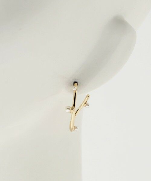 green label relaxing / グリーンレーベル リラクシング ピアス・イヤリング | ドロップ フープ ピアス | 詳細5