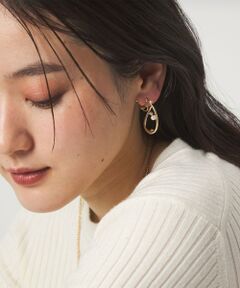 green label relaxing / グリーンレーベル リラクシング ピアス・イヤリング | ドロップフープ イヤリング
