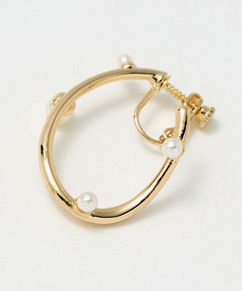 green label relaxing / グリーンレーベル リラクシング ピアス・イヤリング | ドロップフープ イヤリング | 詳細6