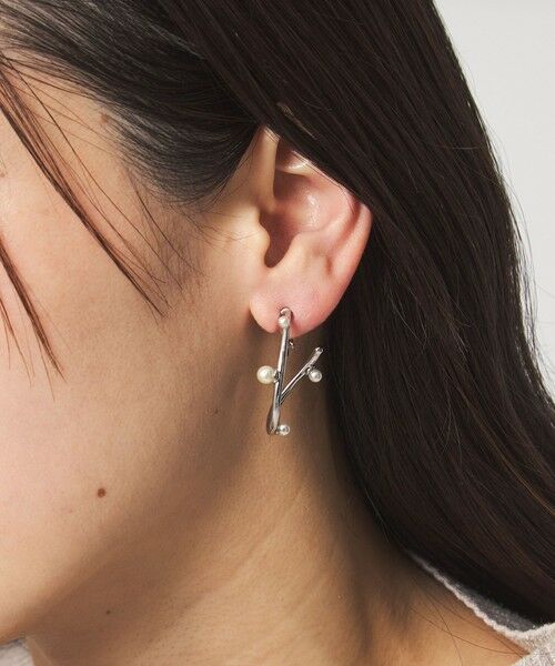 green label relaxing / グリーンレーベル リラクシング ピアス・イヤリング | ドロップフープ イヤリング | 詳細7