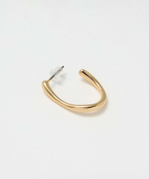 green label relaxing / グリーンレーベル リラクシング ピアス・イヤリング | ドロップフープ ウェーブ ピアス | 詳細2