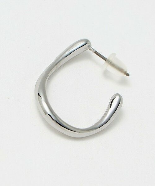 green label relaxing / グリーンレーベル リラクシング ピアス・イヤリング | ドロップフープ ウェーブ ピアス | 詳細6