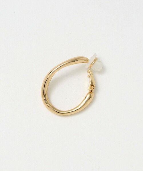 green label relaxing / グリーンレーベル リラクシング ピアス・イヤリング | ドロップフープ ウェーブ イヤリング | 詳細3