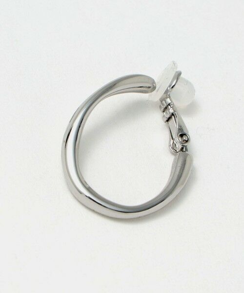 green label relaxing / グリーンレーベル リラクシング ピアス・イヤリング | ドロップフープ ウェーブ イヤリング | 詳細9