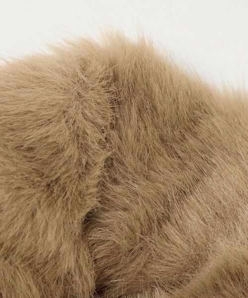 green label relaxing / グリーンレーベル リラクシング ヘアゴム・シュシュ | フェイクファー メタルリング シュシュ | 詳細11