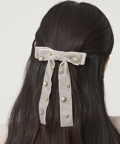 green label relaxing / グリーンレーベル リラクシング カチューシャ・カチューム・その他 | キラキラパーツ リボン バレッタ | 詳細4