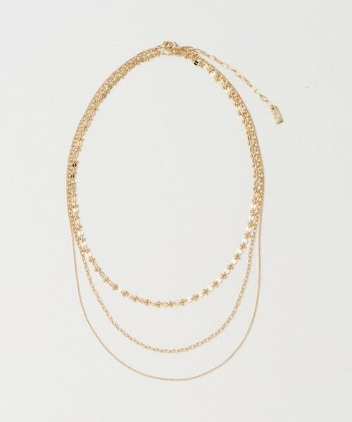 green label relaxing / グリーンレーベル リラクシング ネックレス・ペンダント・チョーカー | 3WAY デザインチェーン 3連 ネックレス | 詳細2