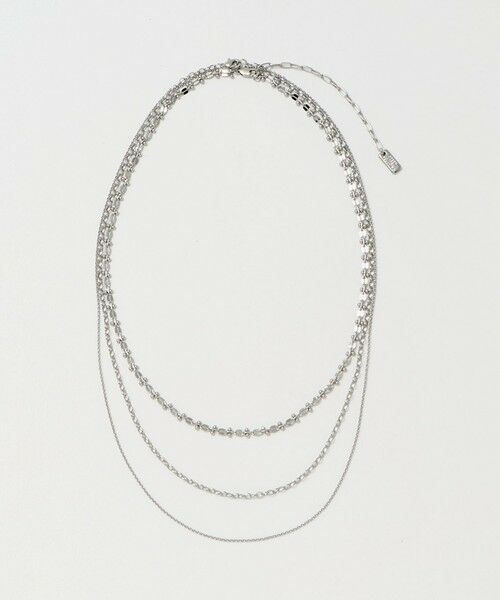 green label relaxing / グリーンレーベル リラクシング ネックレス・ペンダント・チョーカー | 3WAY デザインチェーン 3連 ネックレス | 詳細13