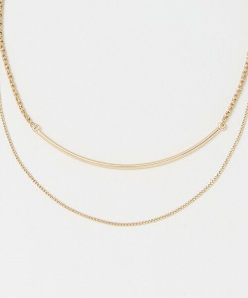 green label relaxing / グリーンレーベル リラクシング ネックレス・ペンダント・チョーカー | 3WAY バー＆チェーン ネックレス | 詳細3