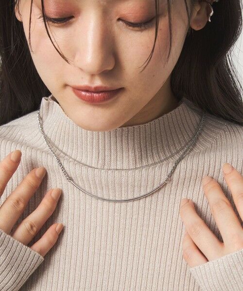 green label relaxing / グリーンレーベル リラクシング ネックレス・ペンダント・チョーカー | 3WAY バー＆チェーン ネックレス | 詳細12